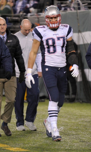 The Latest: Bibbs returns after helmet-to-helmet hit